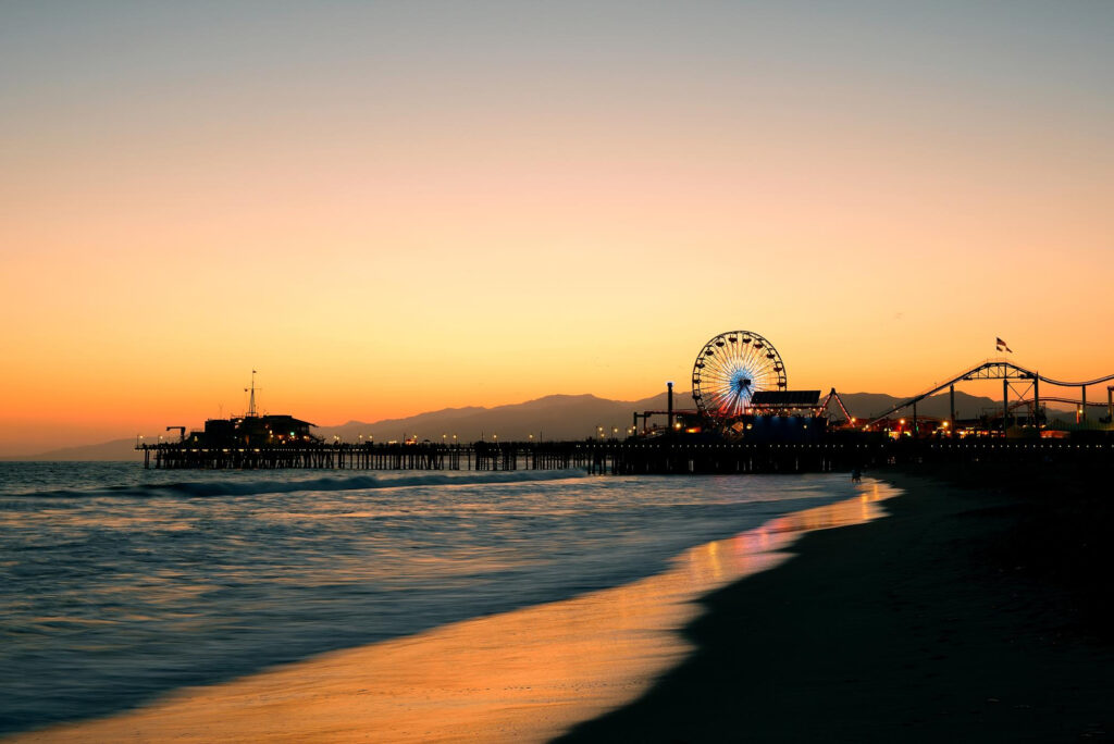 A few of our patients were on the Santa Monica beach after completing the detox program.