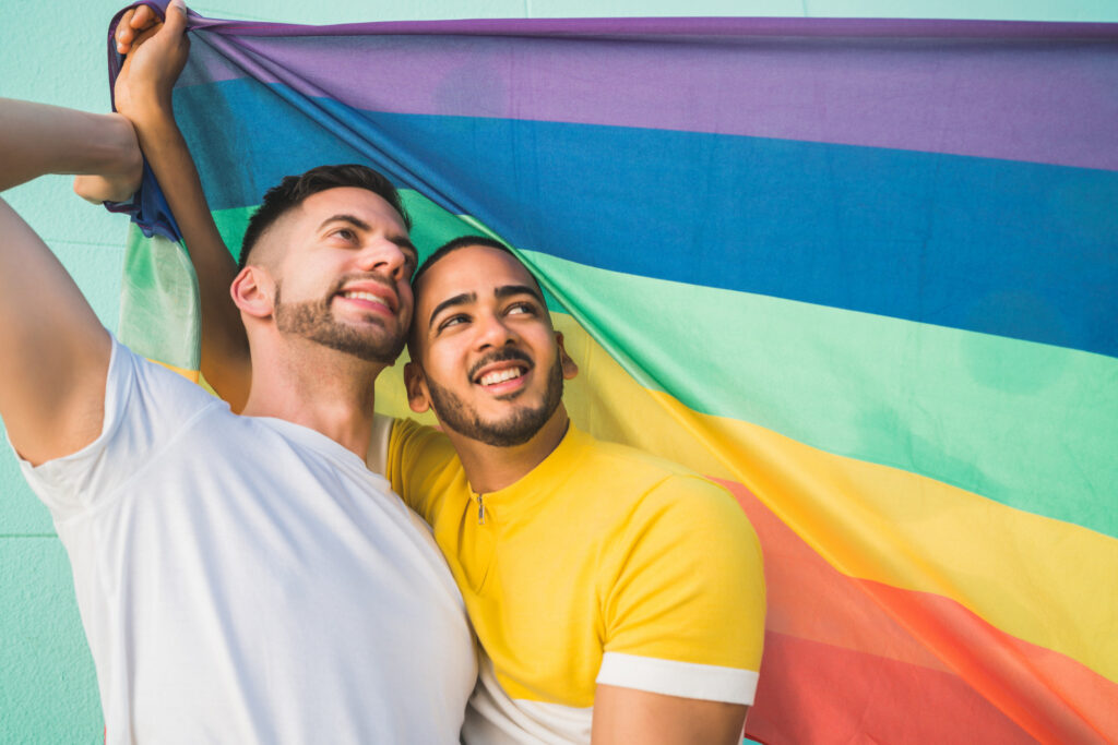 A young gay couple completely recovered from addiction with our residential program.