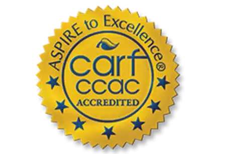 We are accredited by Carf a leading organization in our industry.