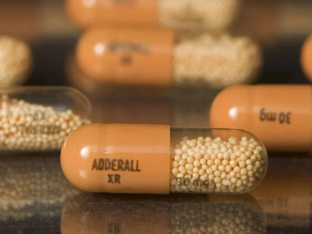 Adderall in its capsule form; is addictive; give us a call if you're addicted.