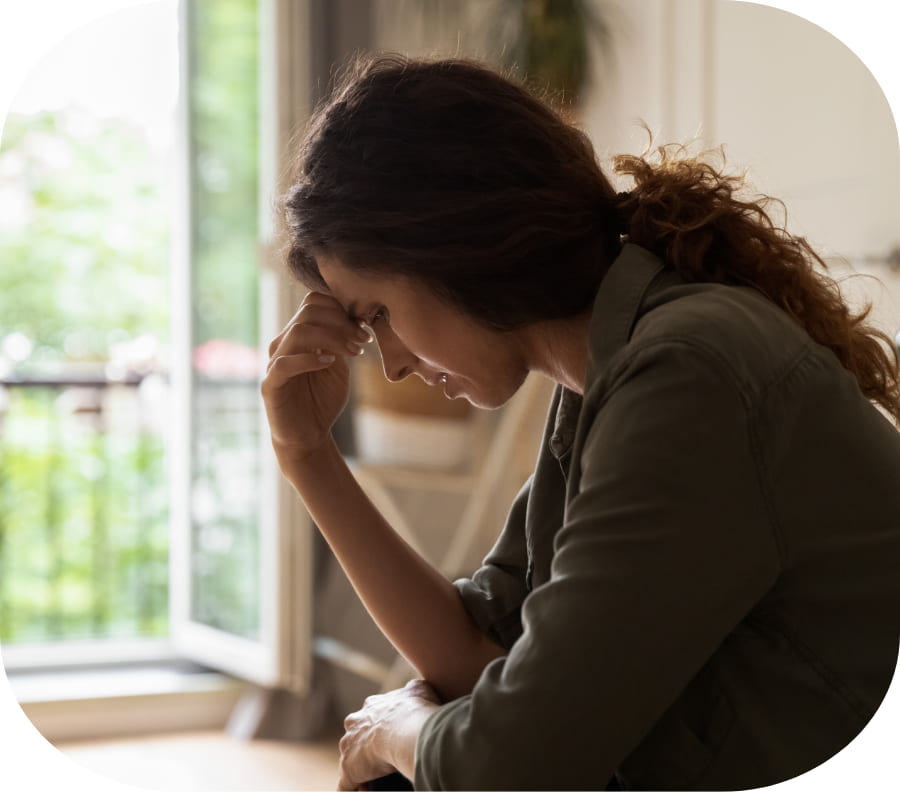 A young mother experiencing mood changes due to xanax.